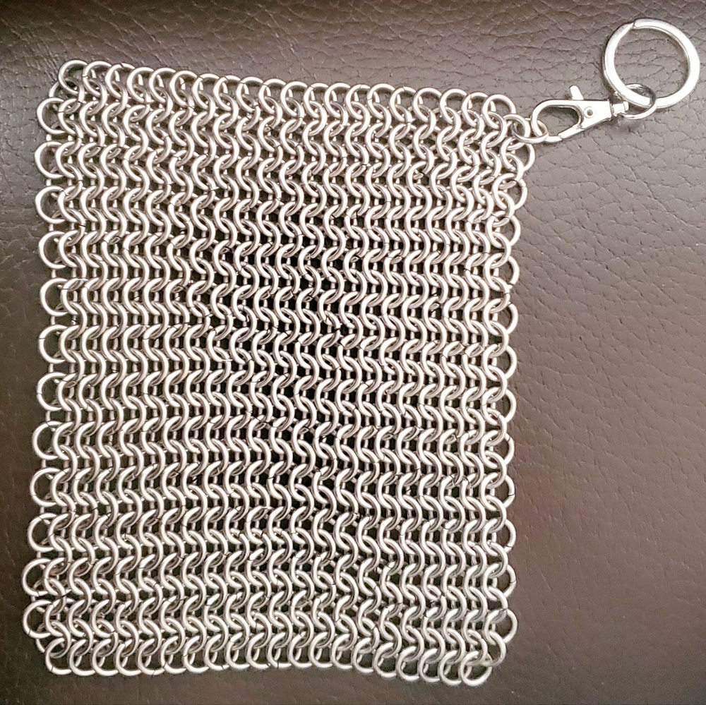 Chainmaille Cast Iron Scrubber